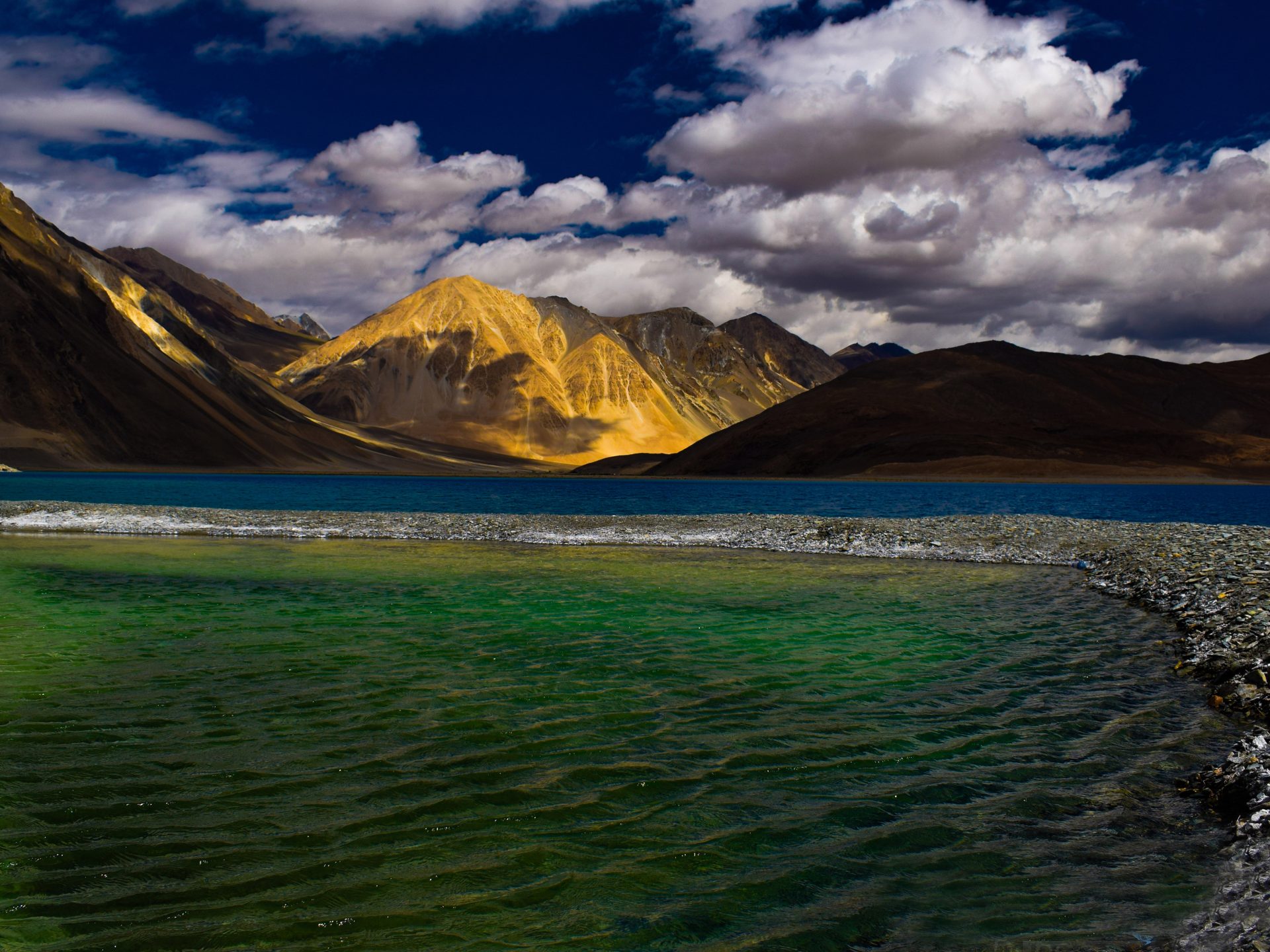 Pangong Tso , HD Wallpaper & Backgrounds