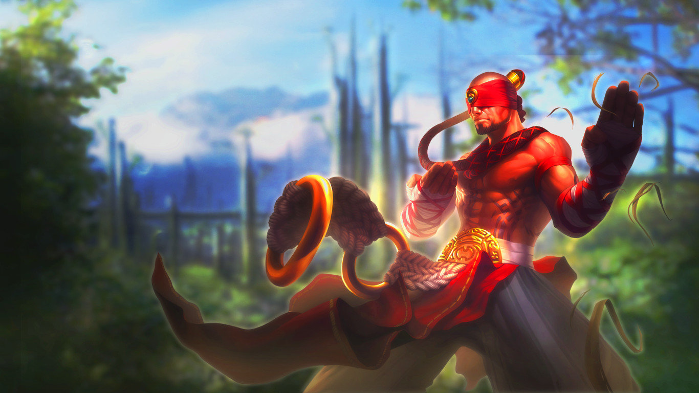 Best Lee Sin Wallpaper Id - Lee Sin Wallpaper 1366x768 Hd , HD Wallpaper & Backgrounds