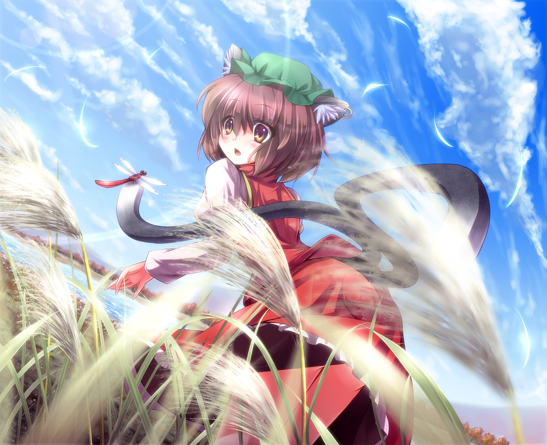 Touhou Wallpaper Pack - Touhou Chen , HD Wallpaper & Backgrounds