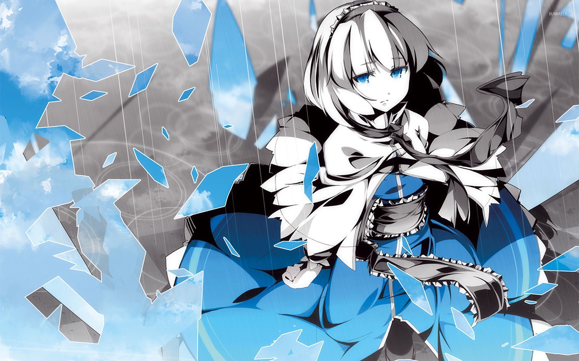Touhou Project Cirno Background , HD Wallpaper & Backgrounds