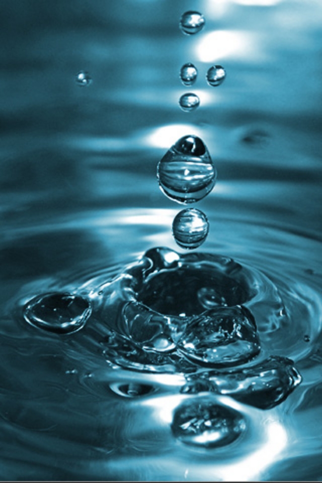 Water Drop Iphone Wallpaper Iphones Ipod Touch Backgrounds , HD Wallpaper & Backgrounds
