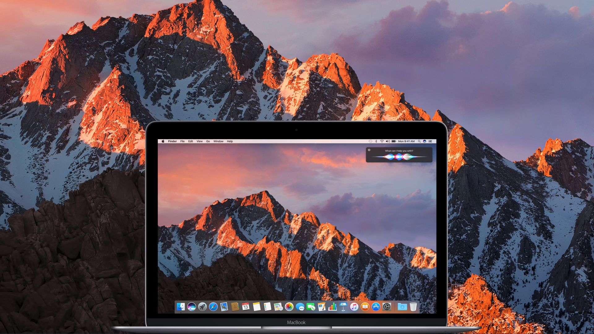 12 Sierra Macbook - Trash Bin Mac Desktop Sierra , HD Wallpaper & Backgrounds