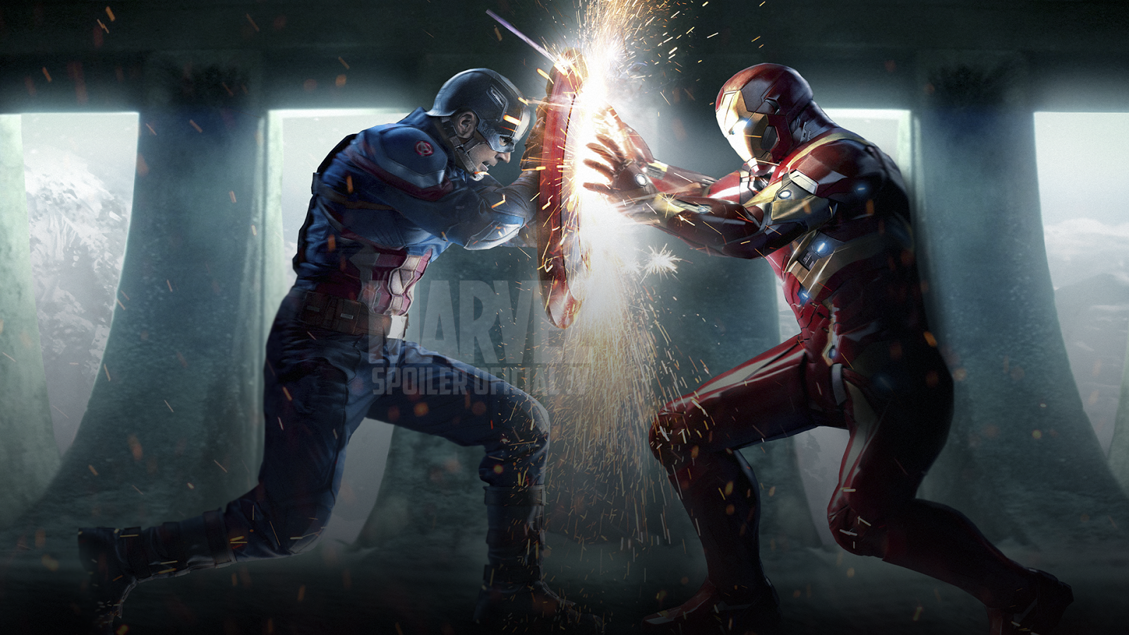 Capitão America Vs Homem De Ferro , HD Wallpaper & Backgrounds