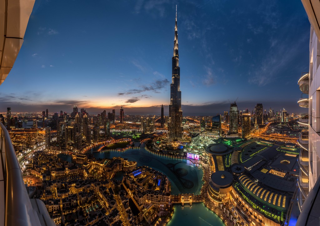 Burj Khalifa Dubai Wallpaper - Burj Khalifa Sunset View , HD Wallpaper & Backgrounds