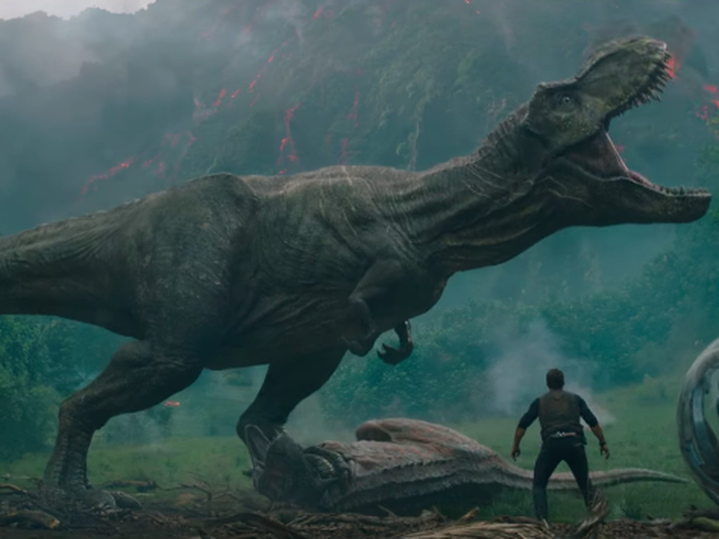 Jurassic World T Rex Wallpaper - Jurassic World Fallen Kingdom Review , HD Wallpaper & Backgrounds