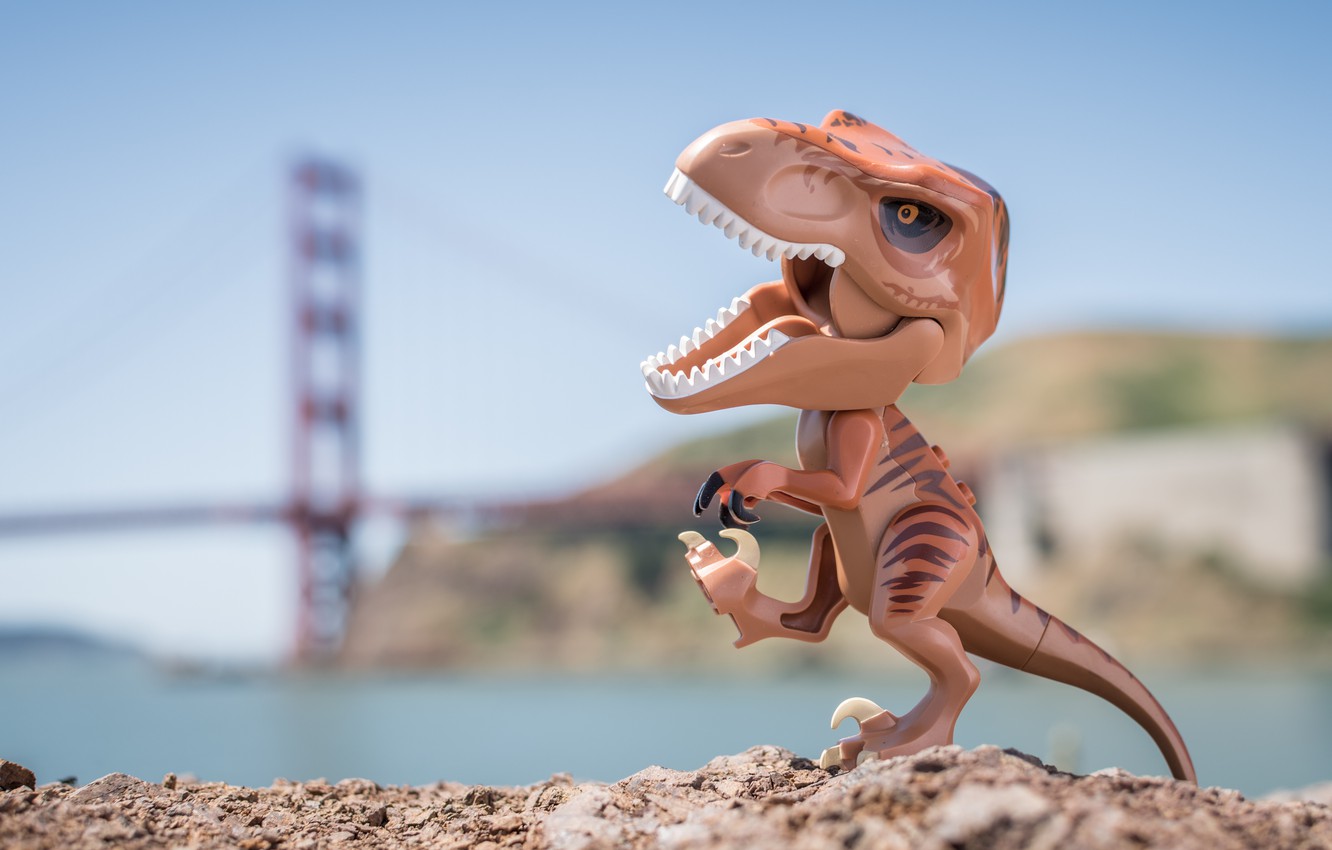 Photo Wallpaper Background, Toy, Dinosaur, T-rex - Красивые Картинки Про Динозавров , HD Wallpaper & Backgrounds