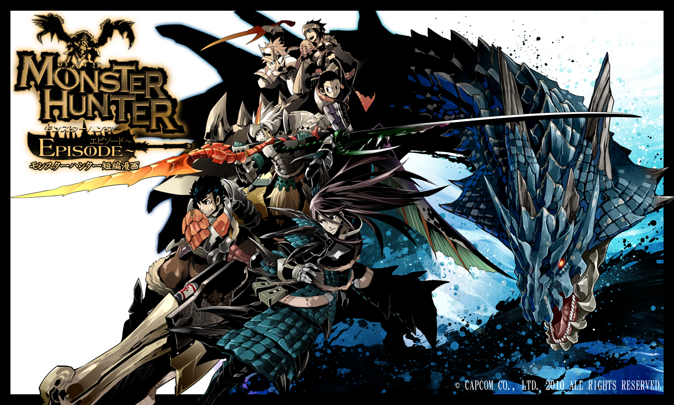 Monster Hunter Wallpaper - Monster Hunter Wallpaper Manga , HD Wallpaper & Backgrounds