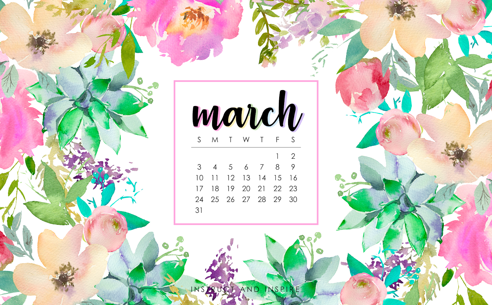 March 2019 Calendar Desktop (3110639) HD Wallpaper & Backgrounds