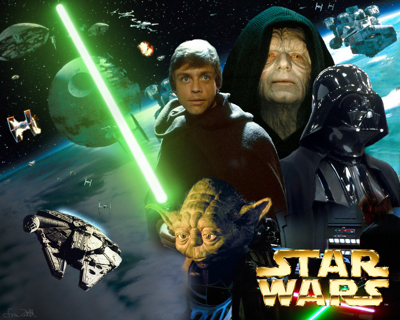 Classic Trilogy - Star Wars Vi Return Of The Jedi , HD Wallpaper & Backgrounds