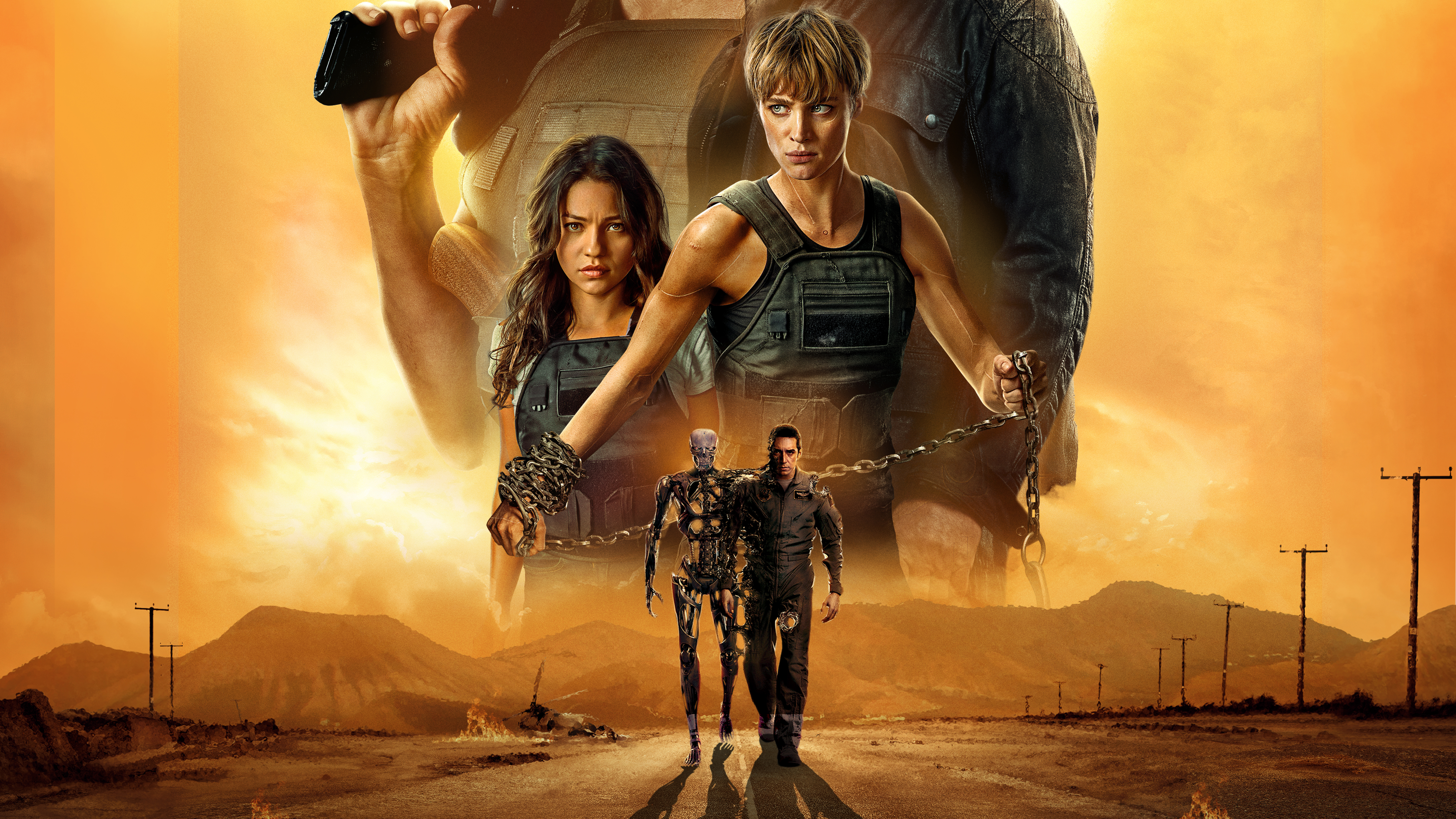 Terminator Dark Fate Netflix , HD Wallpaper & Backgrounds