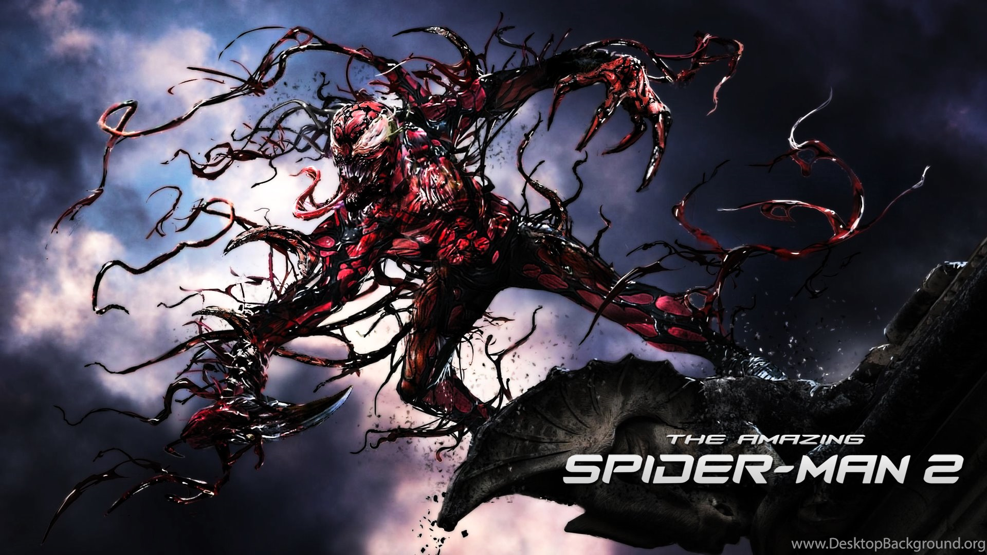 Spider Man 4 Lizard And Carnage Wallpaper - Carnage In Film Spiderman , HD Wallpaper & Backgrounds