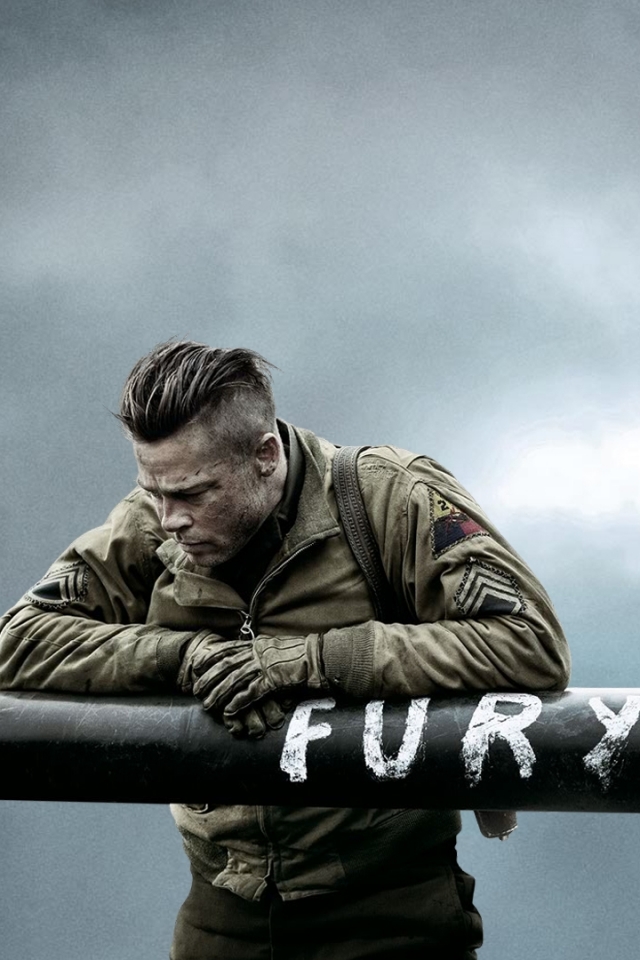 Brad Pitt Fury Hd - Fury Wallpaper Hd , HD Wallpaper & Backgrounds
