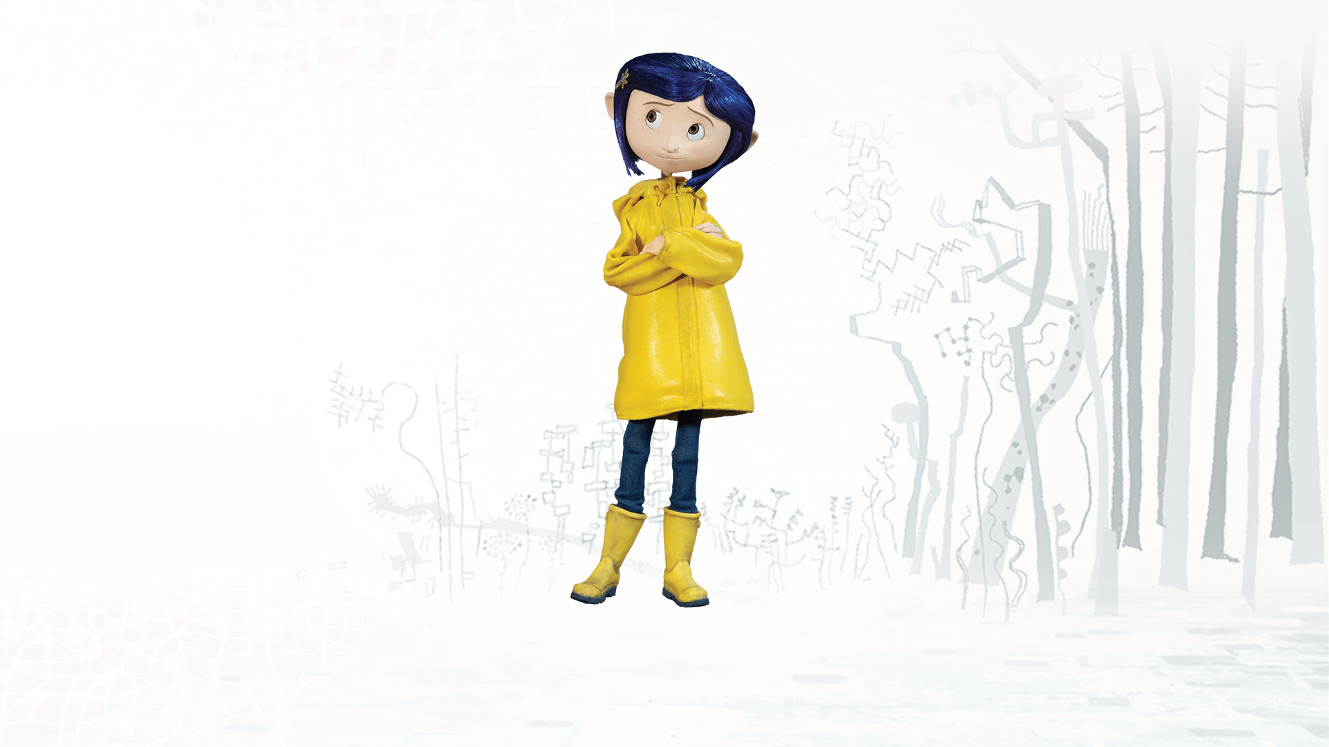Coraline - Coraline Doll , HD Wallpaper & Backgrounds