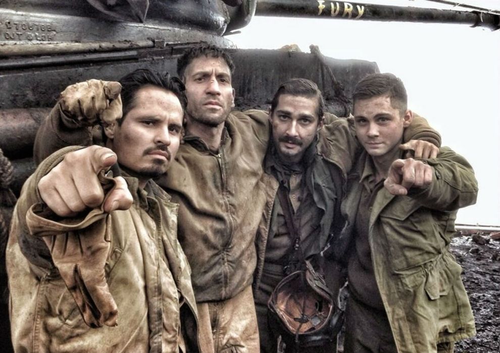 Fury Action Drama War Brad Pitt Military Tank Wallpaper - Fury Film , HD Wallpaper & Backgrounds