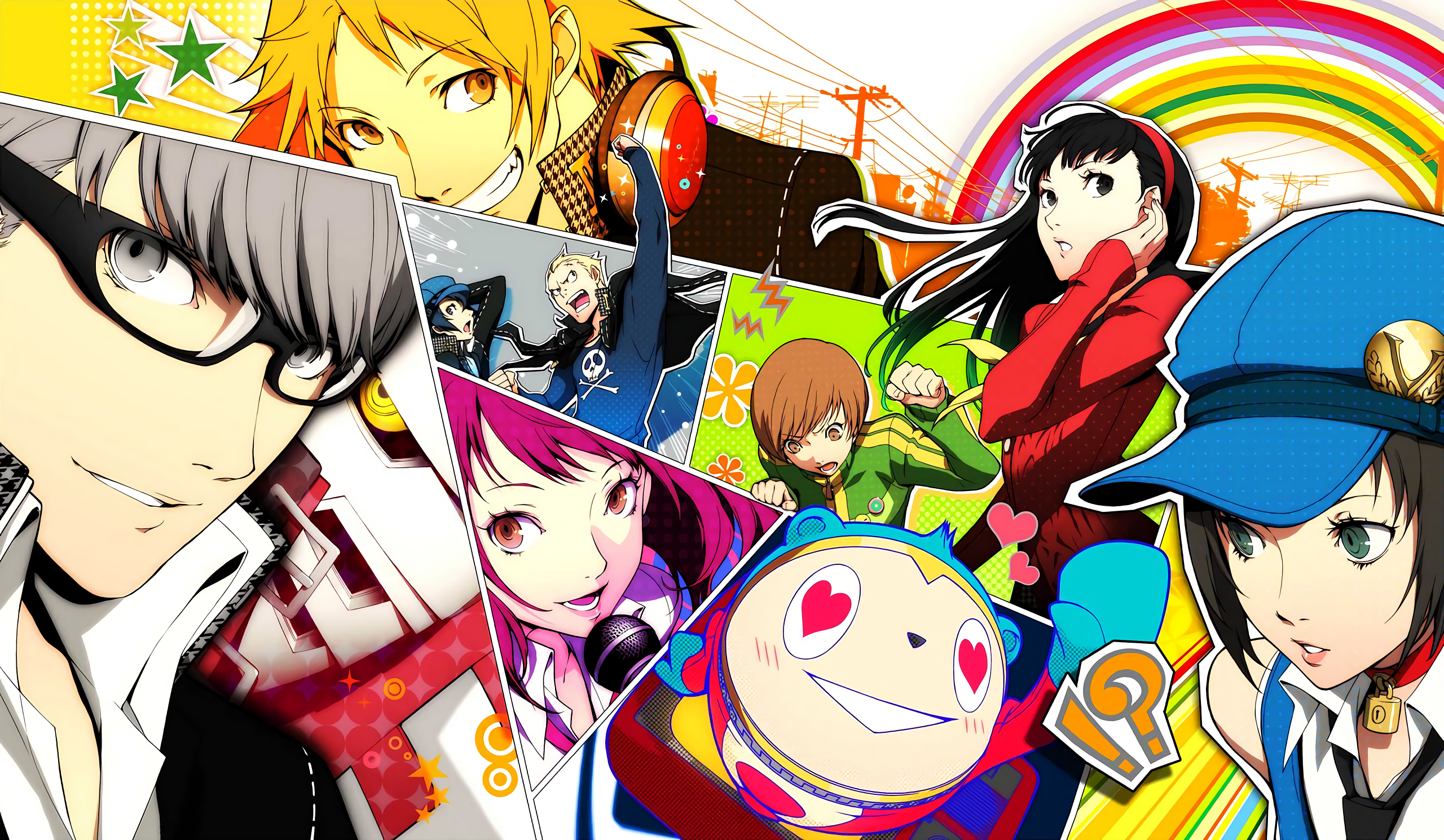 Persona 4 Golden Hd Wallpaper - Persona 4 Golden Artwork , HD Wallpaper & Backgrounds