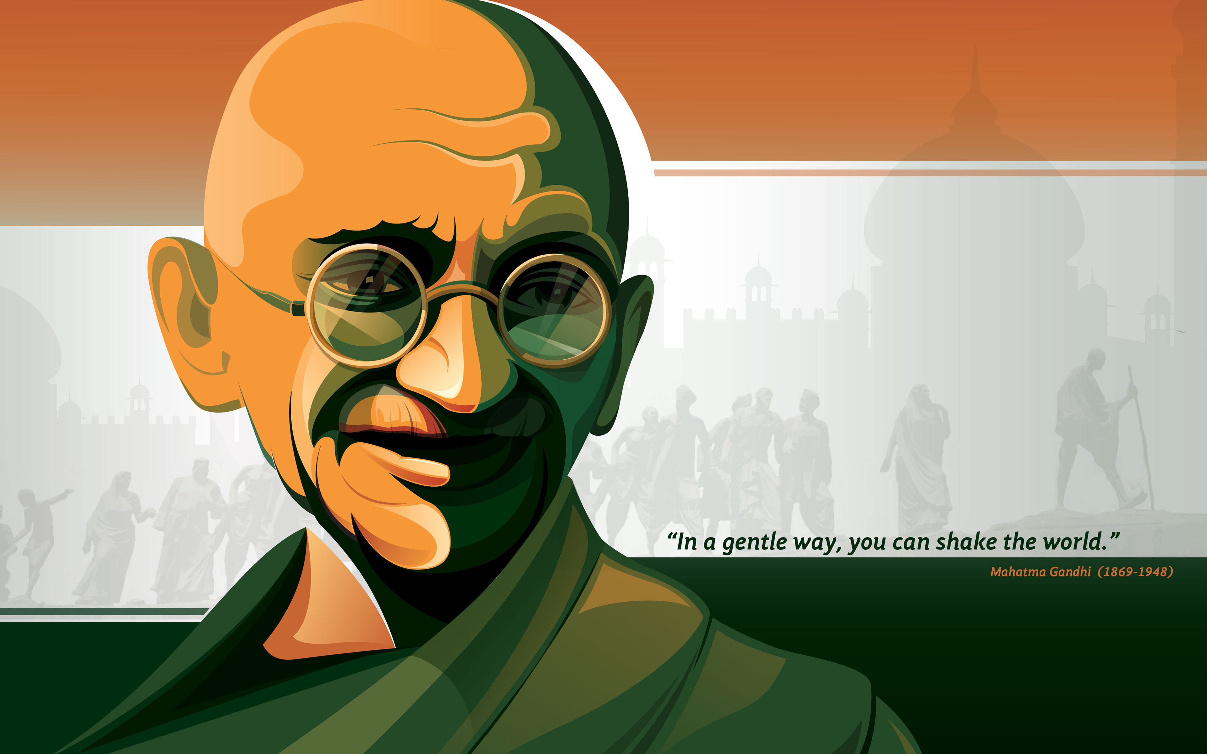 Happy Gandhi Jayanti 2019 , HD Wallpaper & Backgrounds
