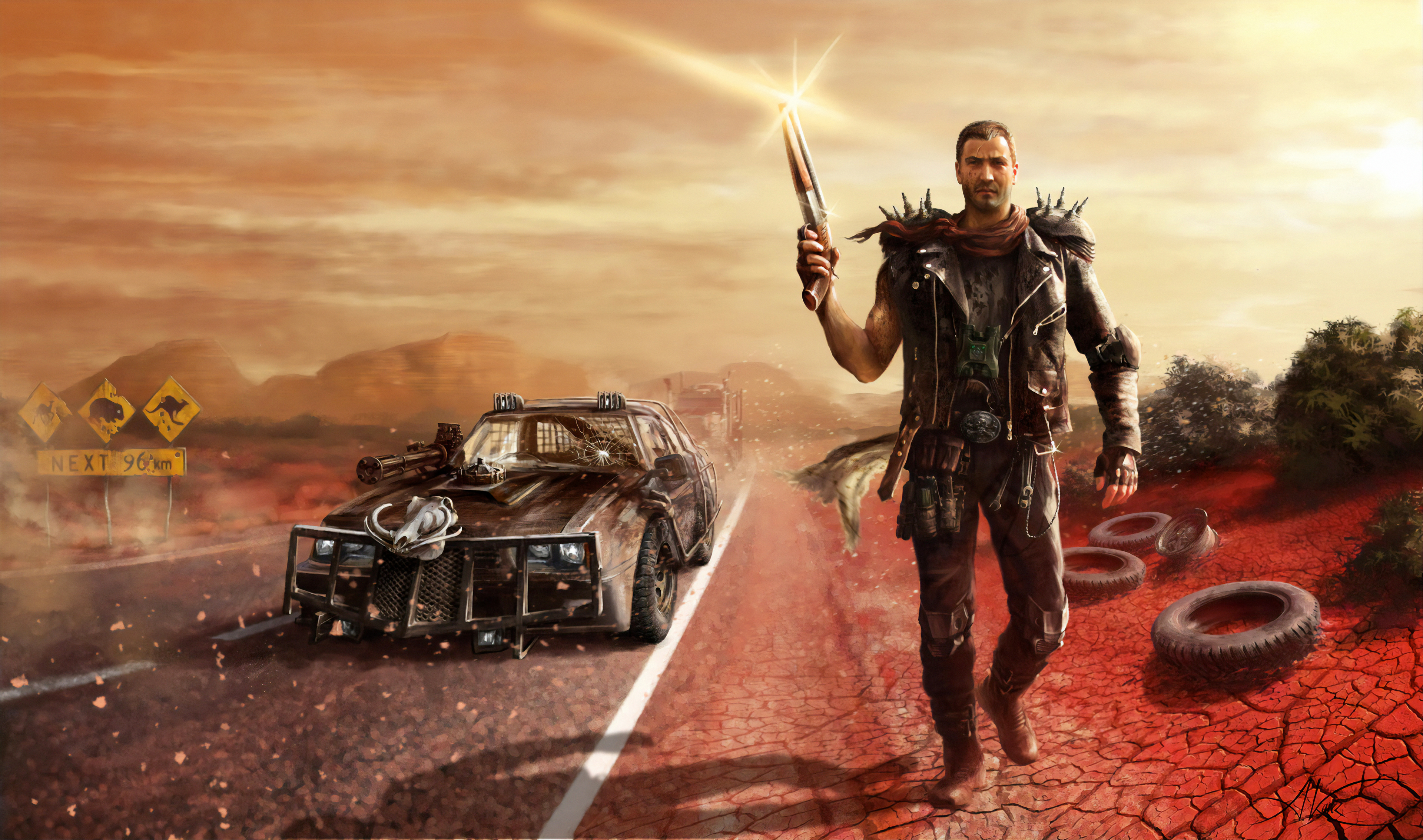 Mad Max Hd Background , HD Wallpaper & Backgrounds