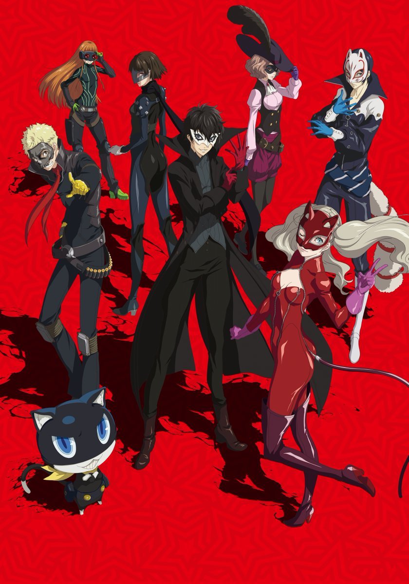 Persona 5 Wallpaper 4k - Persona 5 Phantom Thieves Of Hearts , HD Wallpaper & Backgrounds