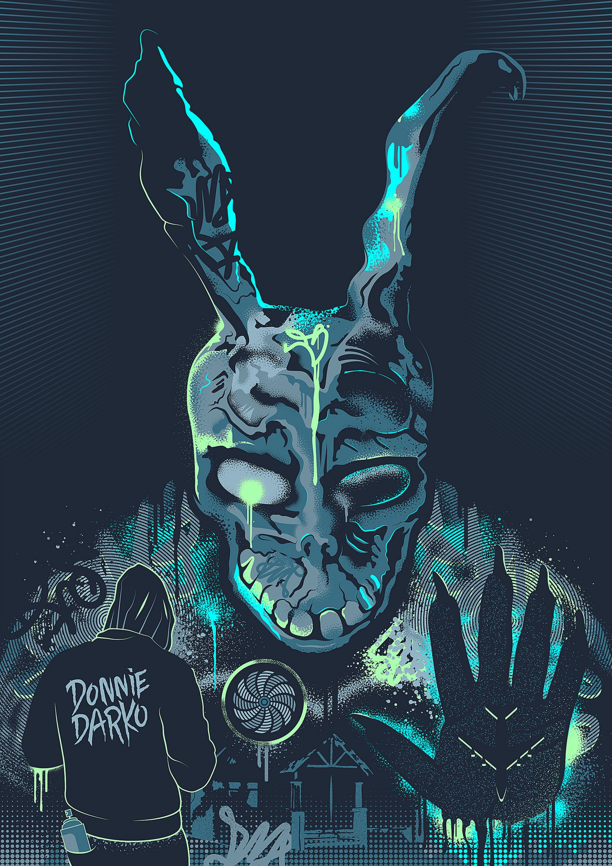 Donnie Darko Art Poster , HD Wallpaper & Backgrounds