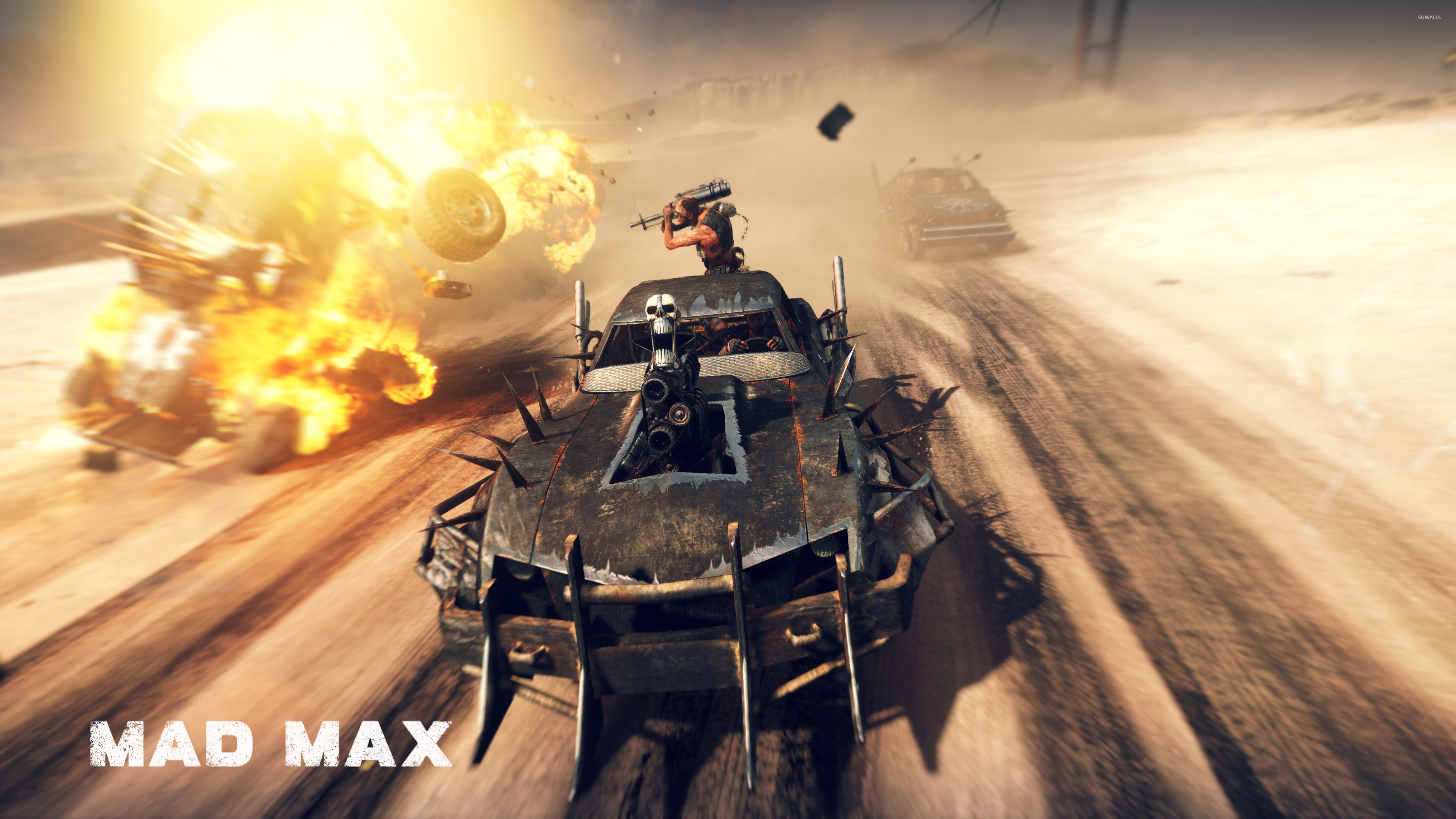 Mad Max Game Wallpaper 4k , HD Wallpaper & Backgrounds