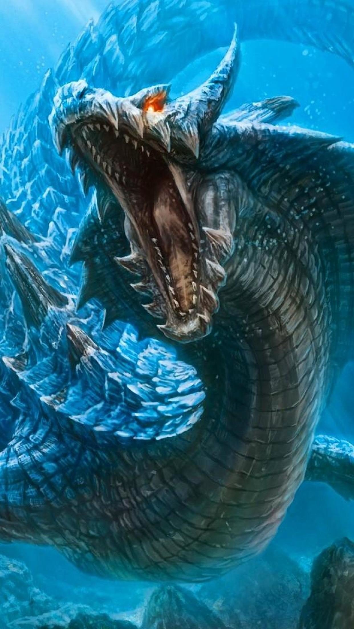 Water Dragon , HD Wallpaper & Backgrounds