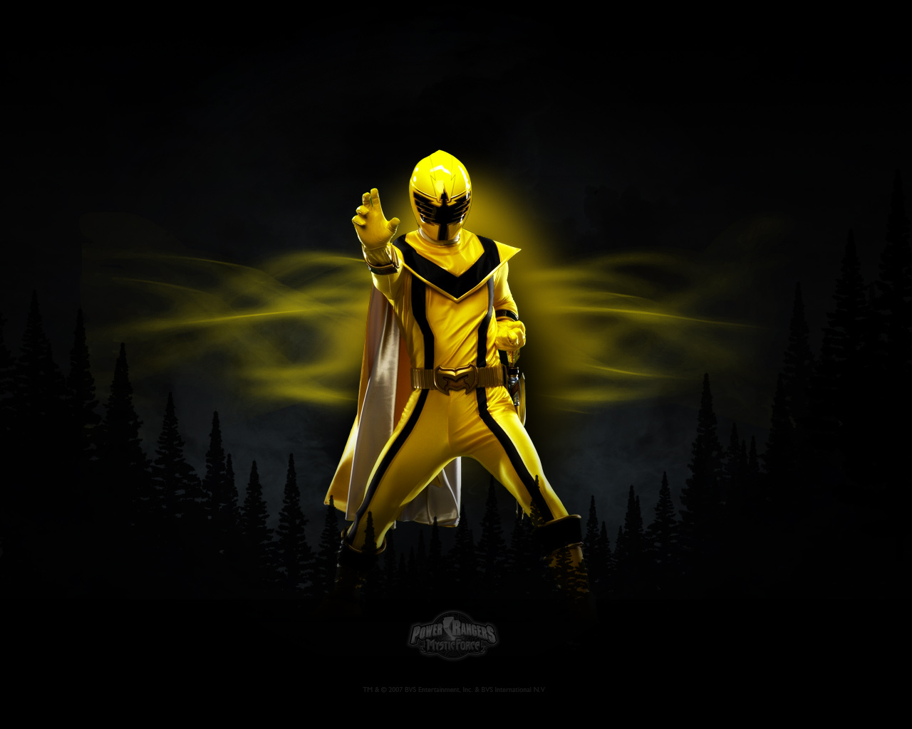 Mystic Force Yellow Ranger - Yellow Power Ranger Mystic Force , HD Wallpaper & Backgrounds