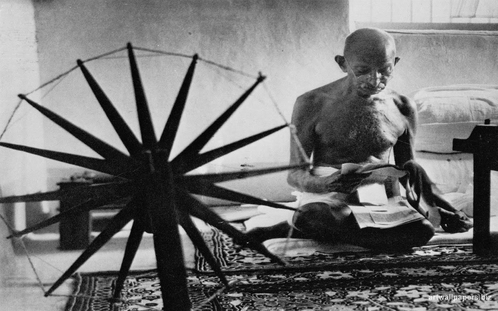 Gandhi Photos Margaret Bourke White , HD Wallpaper & Backgrounds