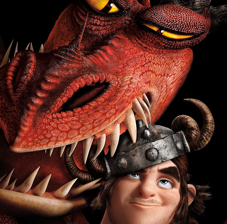 How To Train Your Dragon 2 Snotlout Jorgenson, How - Train Your Dragon Hookfang And Snotlout , HD Wallpaper & Backgrounds