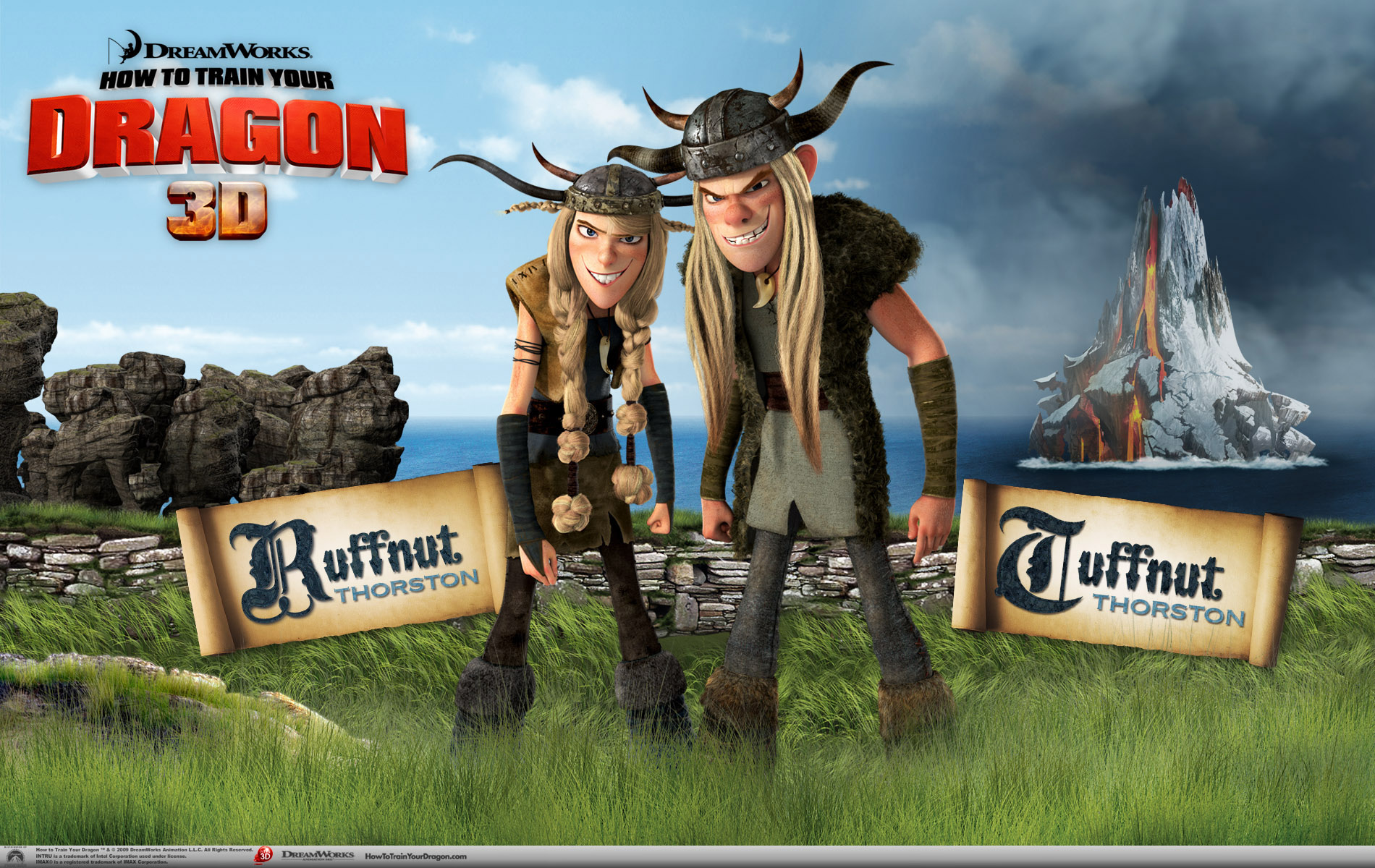 How Train Your Dragon Wallpaper - ฝาแฝด How To Train Your Dragon , HD Wallpaper & Backgrounds