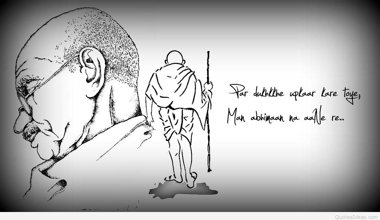 Mahatma Gandhi Jayanti New Hd Wallpapers - Gandhiji And Non Violence , HD Wallpaper & Backgrounds