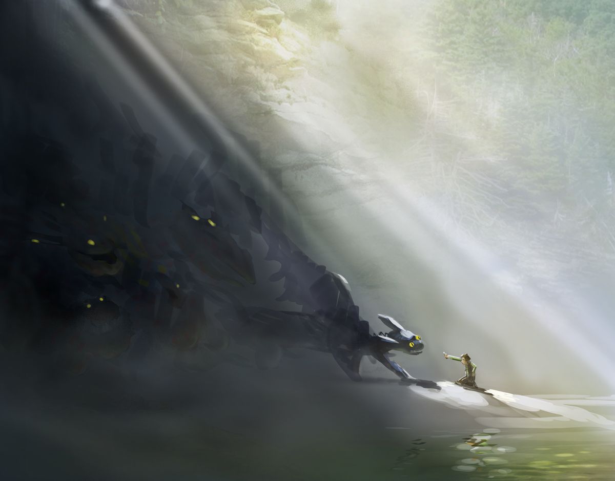 Concept Art For How To Train Your Dragon , HD Wallpaper & Backgrounds