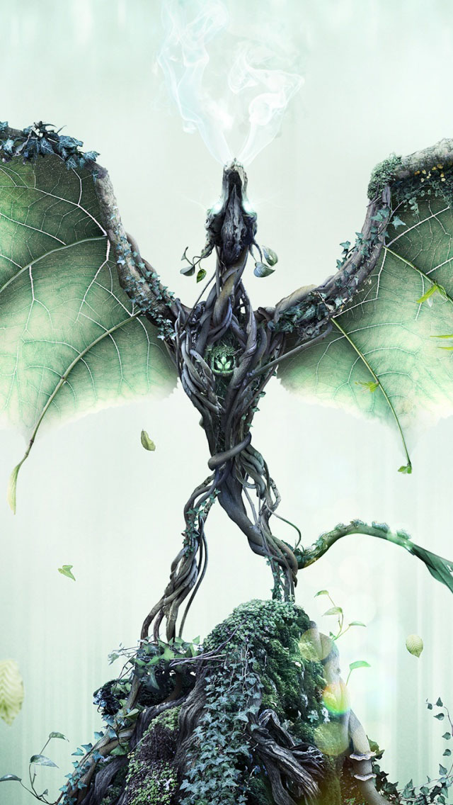 Bone Dragon - Лесного Дракон , HD Wallpaper & Backgrounds