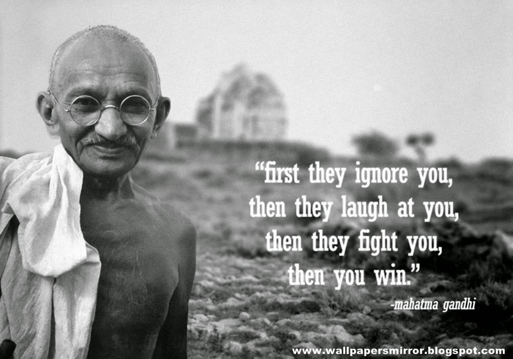 Top 10 Mahatma Gandhi Quotes Sri Krishna Wallpapers - Mahatma Gandhi Quotes , HD Wallpaper & Backgrounds