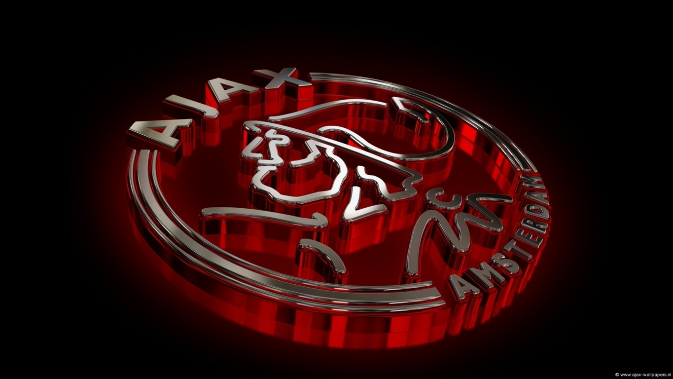 Ajax Amsterdam Logo 3d , HD Wallpaper & Backgrounds