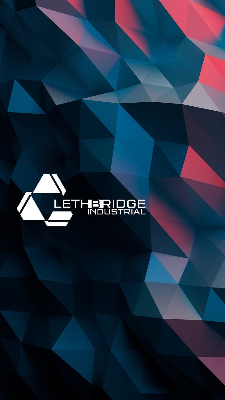 Lethebridge Industrial Logo, Halo - Low Poly 4k Wallpaper Abstract , HD Wallpaper & Backgrounds