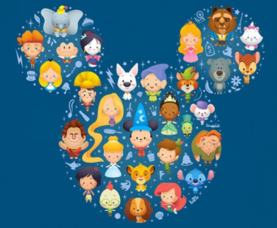 Cute Quotes From Disney Characters - Jerrod Maruyama Disney Art , HD Wallpaper & Backgrounds