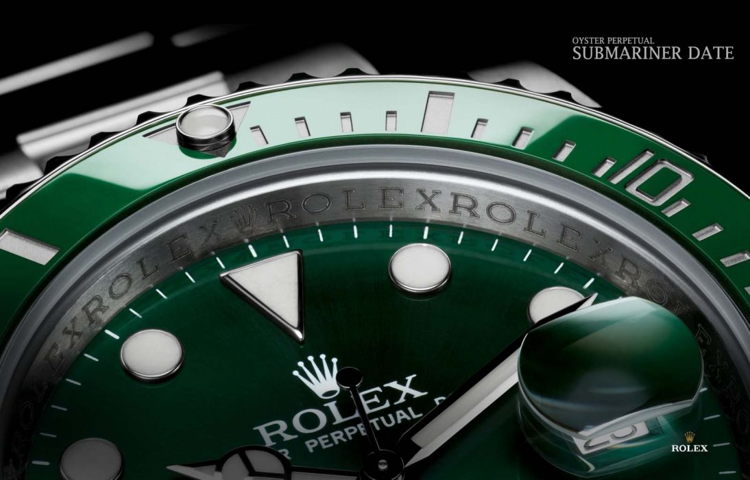 Rolex Watches Submariner Wallpaper - Rolex Submariner Green , HD Wallpaper & Backgrounds