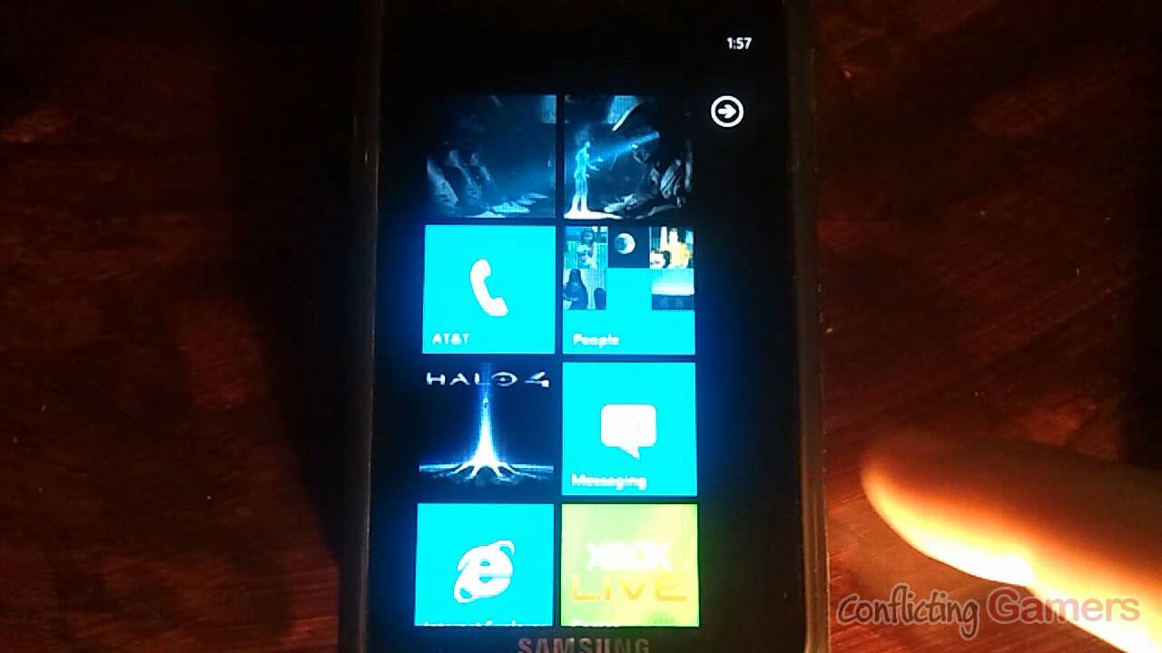 Windows Phone Wallpaper - Halo Windows Phone 7 , HD Wallpaper & Backgrounds
