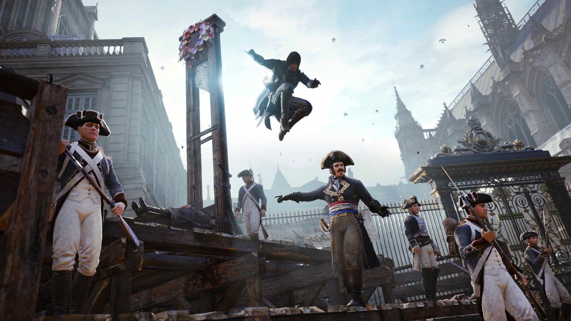 Awesome Assassins Creed Unity Wallpaper - Assassin's Creed Unity , HD Wallpaper & Backgrounds
