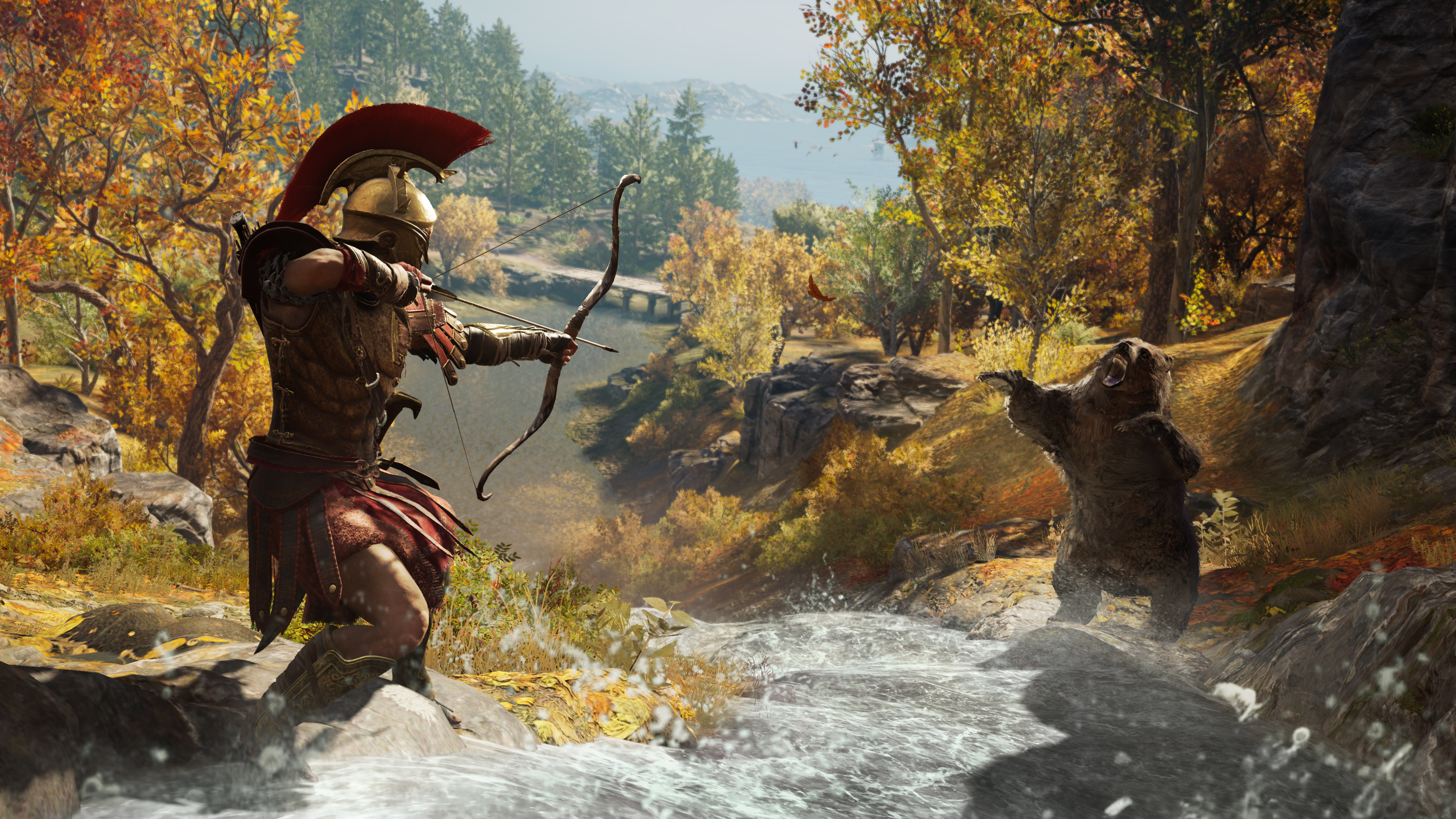 Assassin's Creed Odyssey Bear , HD Wallpaper & Backgrounds
