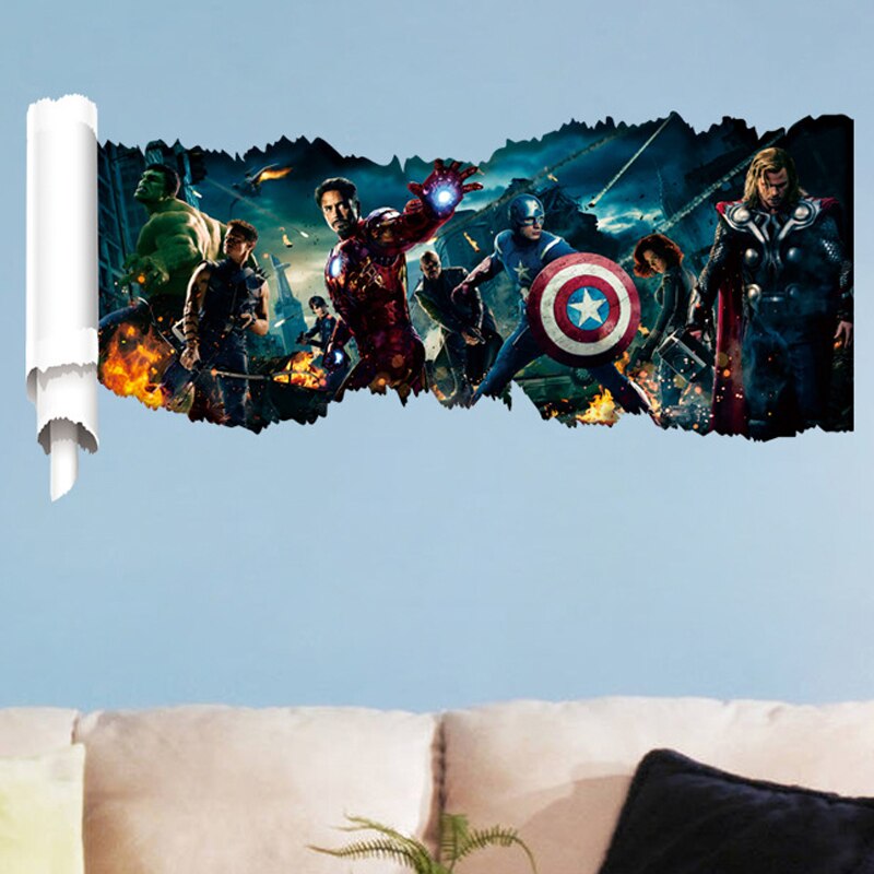 Wall Sticker Captain America Sell , HD Wallpaper & Backgrounds