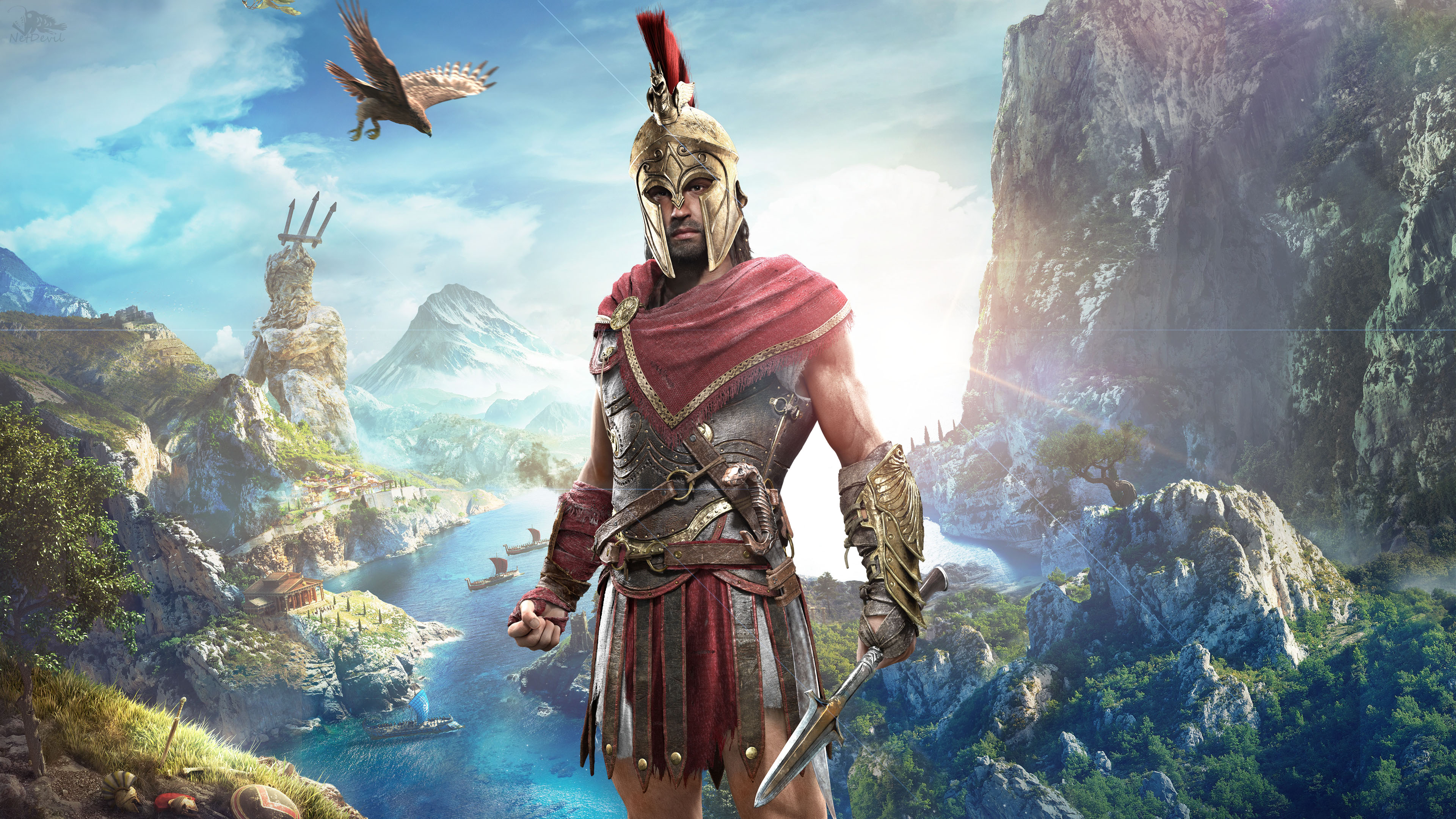 Assassin's Creed Odyssey Kassandra , HD Wallpaper & Backgrounds