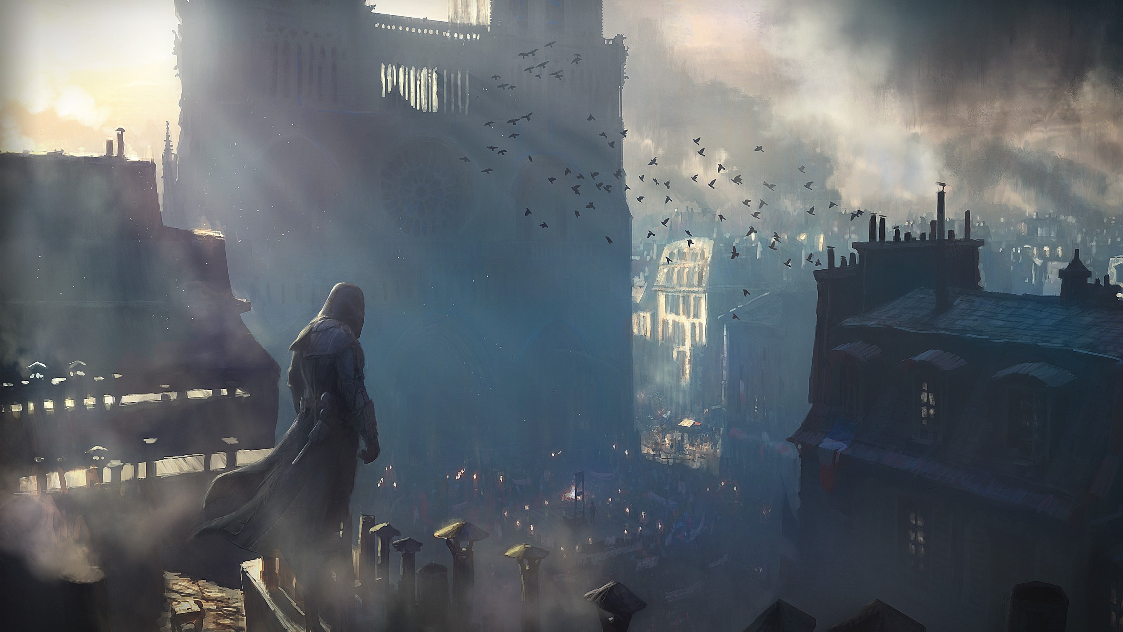 Assassins Creed Unity 4k , HD Wallpaper & Backgrounds