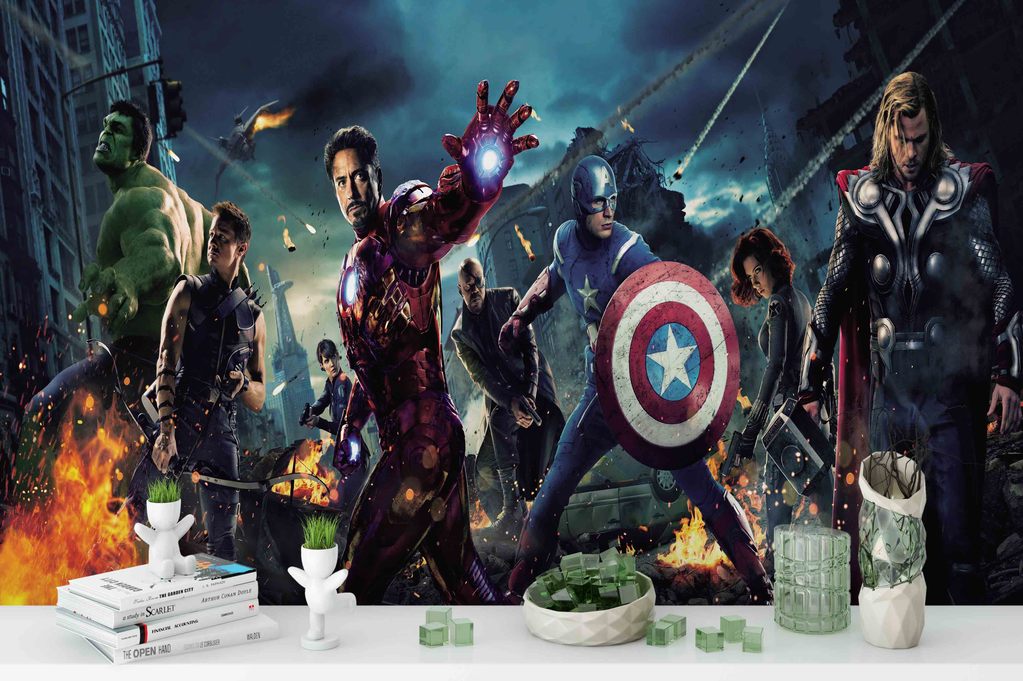 Avengers Wallpaper For Wall , HD Wallpaper & Backgrounds