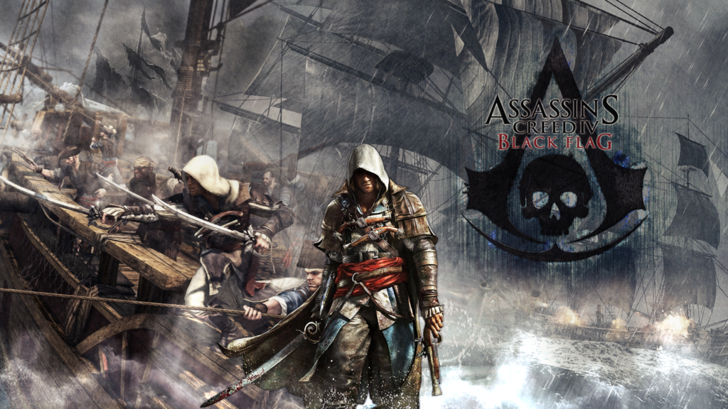 Assassin S Creed Black Flag Wallpapers - Background Assassin's Creed Black Flag , HD Wallpaper & Backgrounds