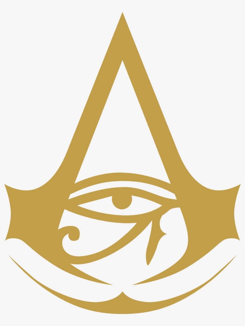 Assassin S Creed Origins Wallpaper And Logo By Thegoldenbox - Assassin's Creed Origins Logo , HD Wallpaper & Backgrounds