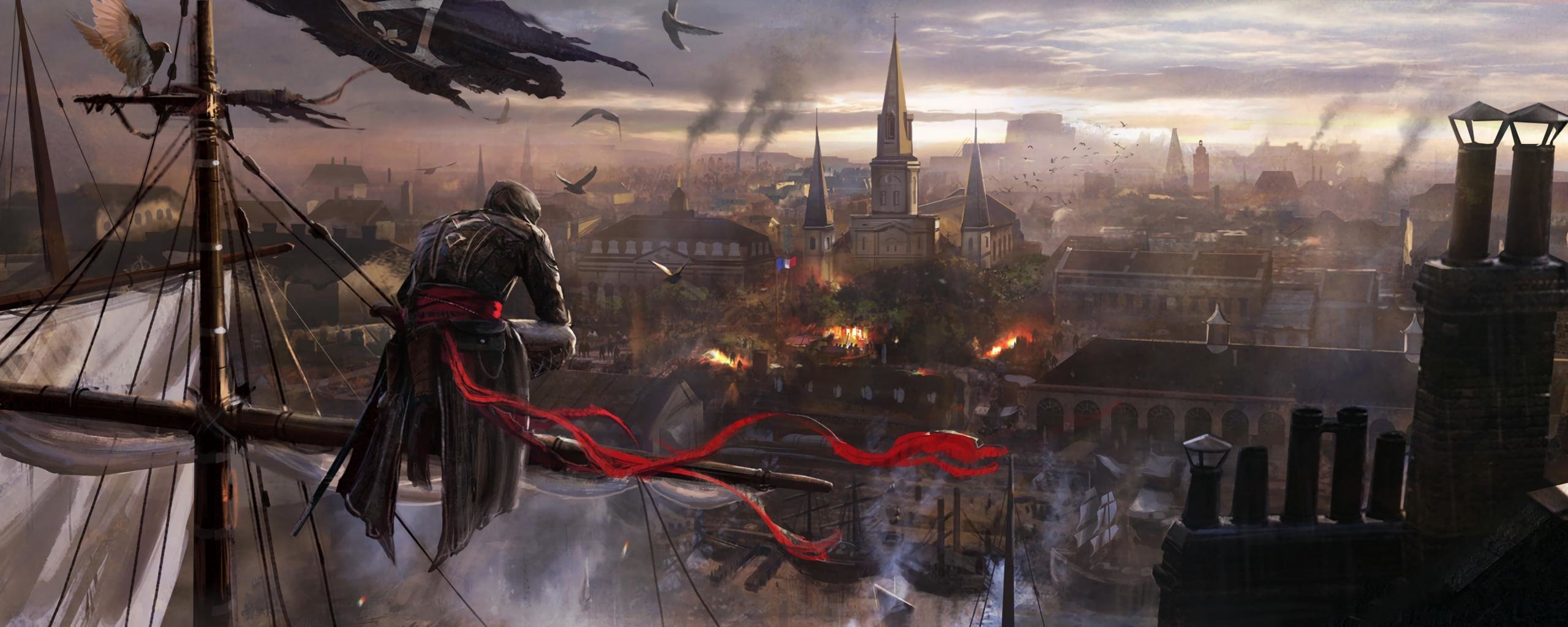 Assassin S Creed Wallpaper - Assassin's Creed Dual Monitor , HD Wallpaper & Backgrounds