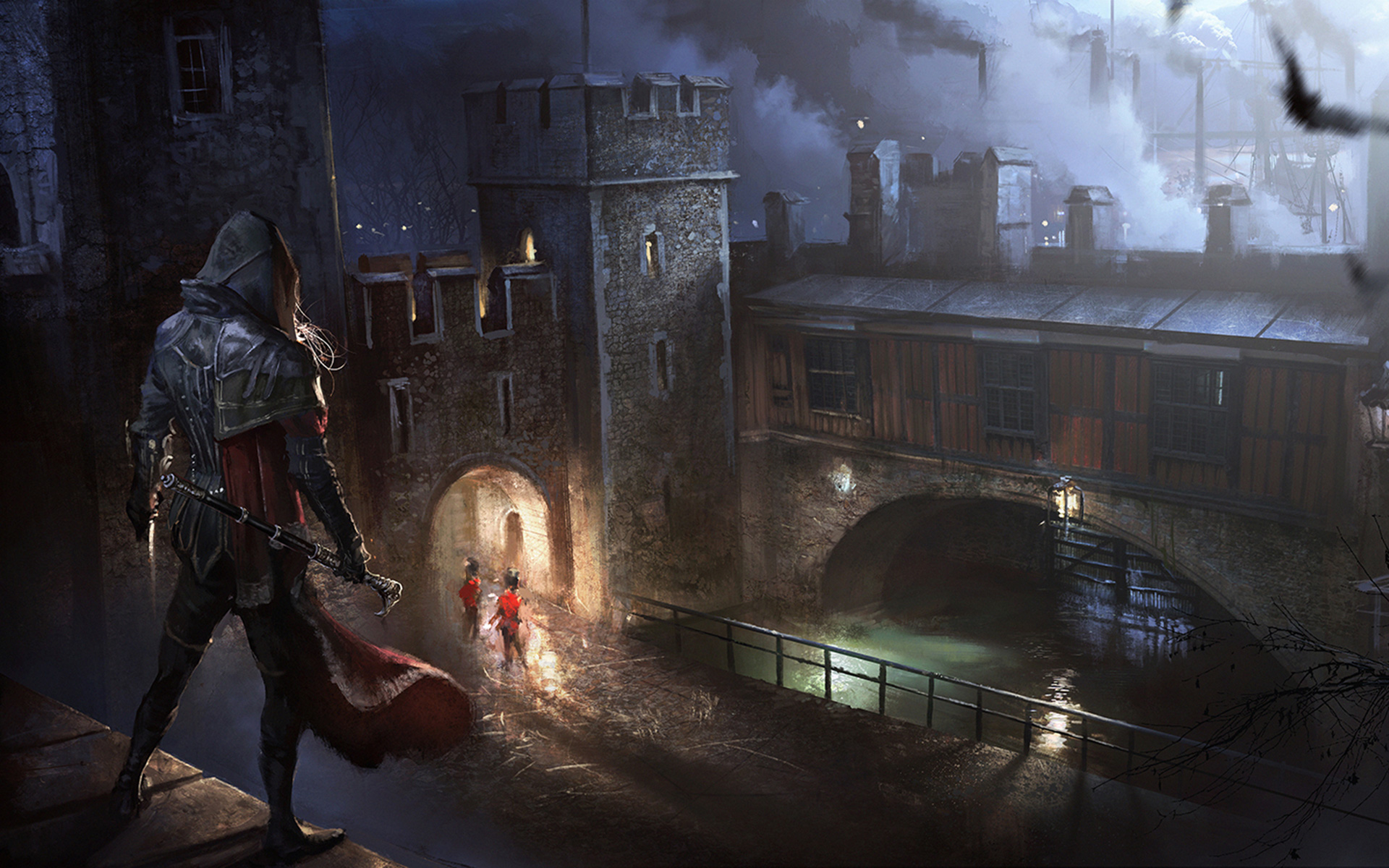 Free Assassin S Creed - Assassin's Creed Syndicate Concept Art Artstation , HD Wallpaper & Backgrounds