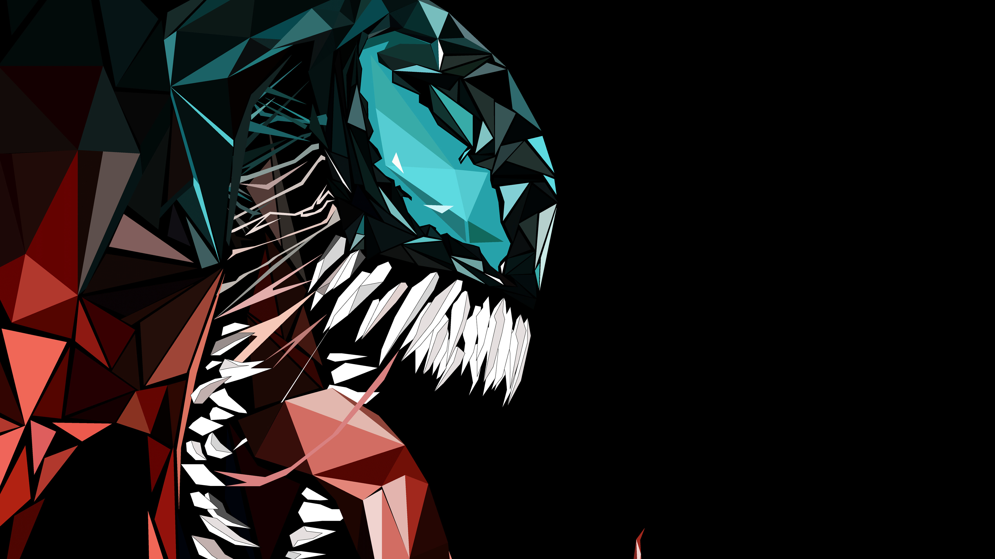 Venom Abstract 4k - Abstract Desktop Wallpaper 4k , HD Wallpaper & Backgrounds