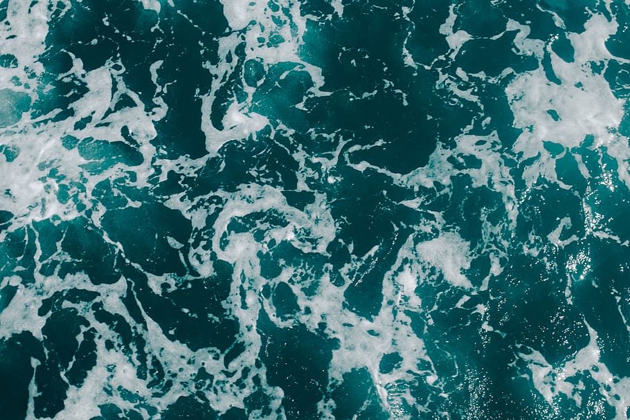 Top View Photo Of Sea Water, 4k Wallpaper, Hd Wallpaper, , HD Wallpaper & Backgrounds
